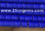 CRB5502 15 inches 2*2mm heishi synthetic turquoise beads wholesale