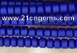 CRB5503 15 inches 2*2mm heishi synthetic turquoise beads wholesale