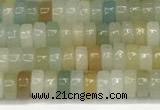 CRB5670 15 inches 3*4mm heishi amazonite beads wholesale