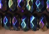 CRB5711 15 inches 5*8mm faceted rondelle AB-color gemstone beads