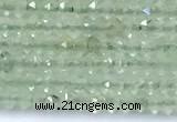 CRB5725 15 inches 1*2mm faceted prehnite beads