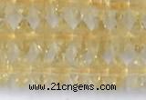 CRB5770 15 inches 3*4mm faceted citrine beads