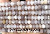 CRB6250 15 inches 5*8mm faceted rondelle violet jasper beads