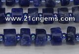 CRB638 15.5 inches 5*8mm tyre sodalite gemstone beads