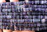 CRB6504 15 inches 2*6mm rondelle fluorite gemstone beads