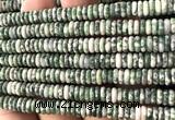 CRB6519 15 inches 2*6mm rondelle Qinghai jade beads wholesale