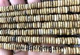 CRB6529 15 inches 2*6mm rondelle picture jasper beads wholesale