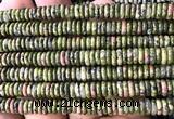 CRB6562 15 inches 2*6mm rondelle unakite gemstone beads