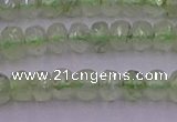 CRB723 15.5 inches 2.5*4mm faceted rondelle prehnite gemstone beads