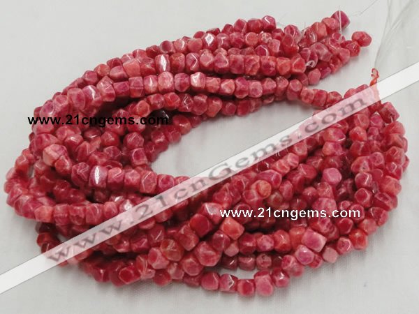 CRC06 16 inches 8*10mm nugget rhodochrosite gemstone beads wholesale