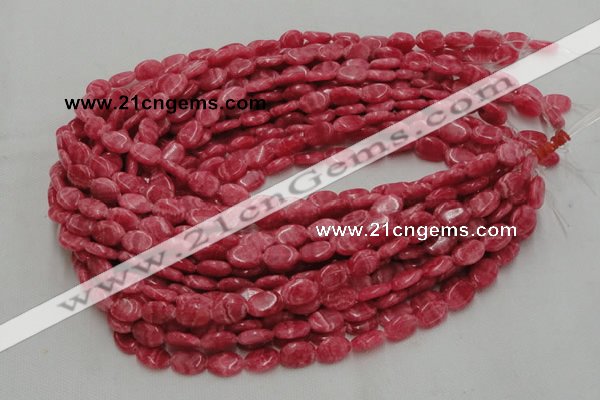 CRC07 16 inches 10*14mm oval rhodochrosite gemstone beads wholesale