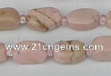 CRC1010 15.5 inches 8*10mm oval rhodochrosite gemstone beads