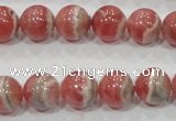 CRC103 15.5 inches 12mm round natural argentina rhodochrosite beads