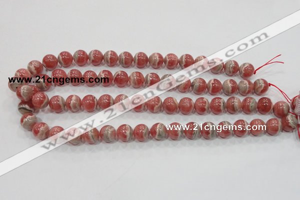 CRC103 15.5 inches 12mm round natural argentina rhodochrosite beads