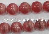 CRC105 15.5 inches 14mm round natural argentina rhodochrosite beads