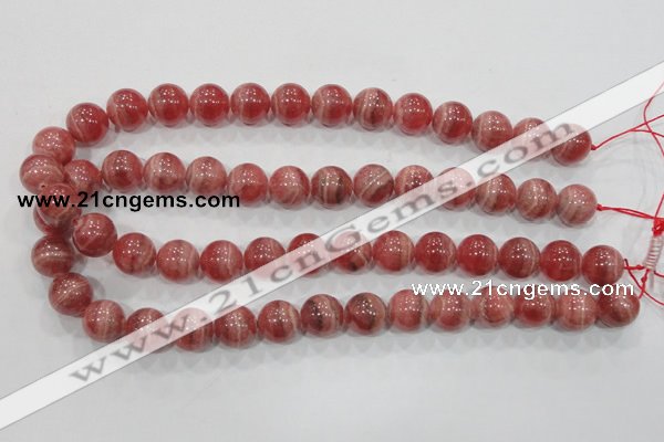 CRC105 15.5 inches 14mm round natural argentina rhodochrosite beads