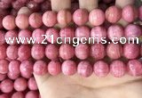 CRC1051 15.5 inches 12mm round rhodochrosite beads wholesale