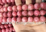 CRC1052 15.5 inches 14mm round rhodochrosite beads wholesale