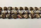 CRC1077 15.5 inches 15*20mm oval rhodochrosite beads wholesale