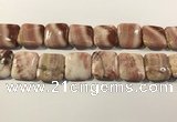 CRC1095 15.5 inches 25*25mm square rhodochrosite beads wholesale