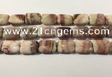 CRC1101 15.5 inches 18*25mm rectangle rhodochrosite beads