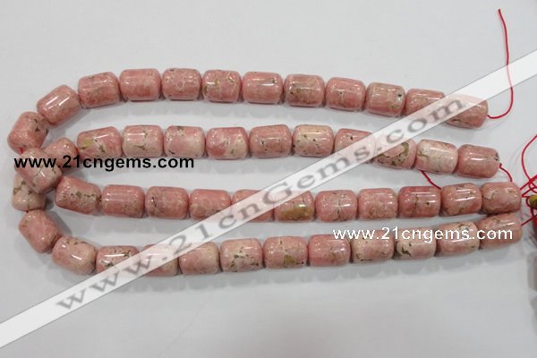 CRC114 15.5 inches 13*17mm column natural argentina rhodochrosite beads