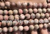 CRC1153 15.5 inches 11mm round rhodochrosite gemstone beads