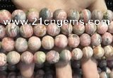 CRC1154 15.5 inches 12mm round rhodochrosite gemstone beads