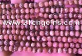 CRC1173 15.5 inches 6mm faceted round rhodochrosite beads wholesale