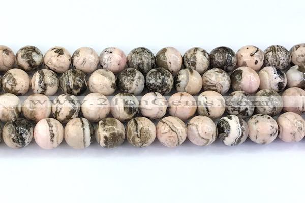 CRC1193 15 inches 12mm round rhodochrosite gemstone beads