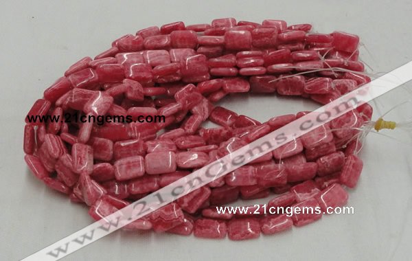 CRC14 16 inches 12*18mm rectangle rhodochrosite beads wholesale