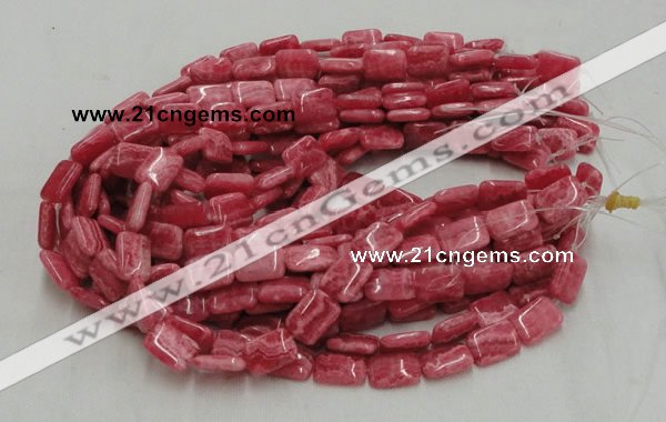 CRC16 16 inches 10*14mm rectangle rhodochrosite beads wholesale