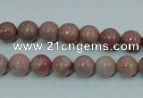 CRC202 16 inches 8mm round rhodochrosite gemstone beads wholesale