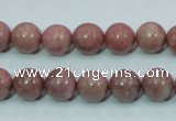 CRC203 16 inches 10mm round rhodochrosite gemstone beads wholesale