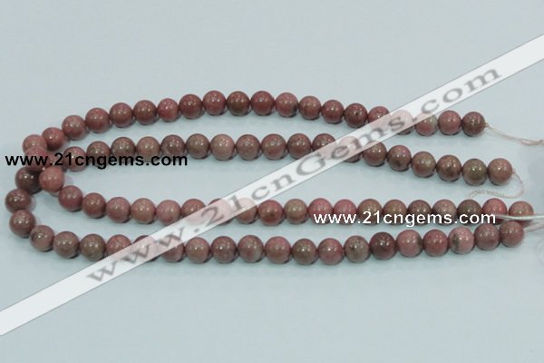 CRC203 16 inches 10mm round rhodochrosite gemstone beads wholesale