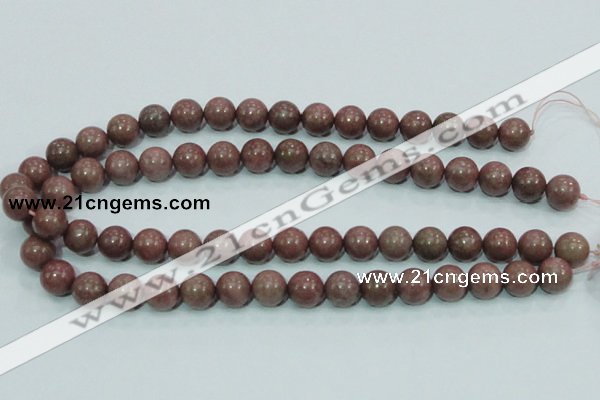 CRC204 16 inches 12mm round rhodochrosite gemstone beads wholesale