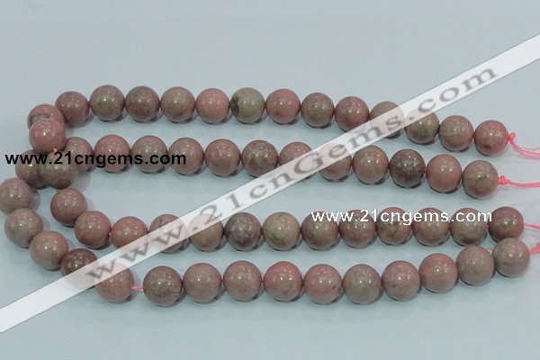 CRC205 16 inches 14mm round rhodochrosite gemstone beads wholesale