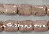 CRC304 15.5 inches 12*16mm rectangle Peru rhodochrosite beads