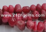 CRC35 15.5 inches 6*8mm - 8*10mm dyed rhodochrosite nuggets beads
