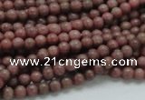 CRC50 15.5 inches 4mm round rhodochrosite gemstone beads wholesale