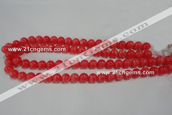 CRC503 15.5 inches 10mm round synthetic rhodochrosite beads