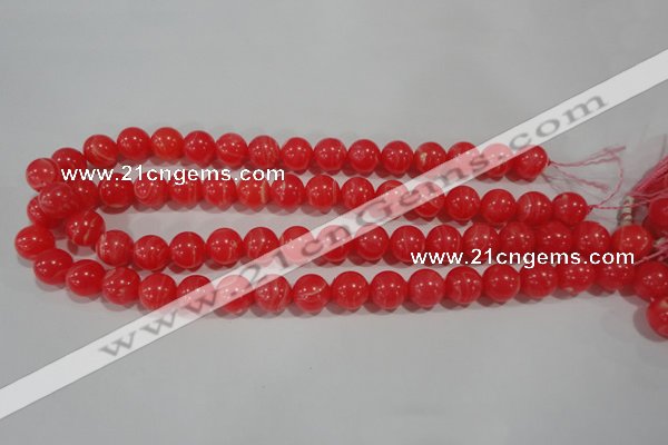 CRC504 15.5 inches 12mm round synthetic rhodochrosite beads