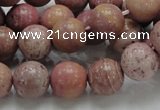 CRC54 15.5 inches 12mm round rhodochrosite gemstone beads wholesale