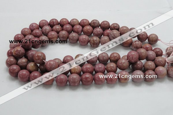 CRC55 15.5 inches 14mm round rhodochrosite gemstone beads wholesale