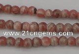 CRC754 15.5 inches 4mm round rhodochrosite beads wholesale