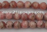 CRC755 15.5 inches 6mm round rhodochrosite beads wholesale