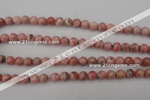 CRC756 15.5 inches 7mm round rhodochrosite beads wholesale