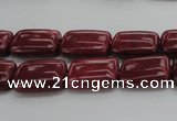 CRC821 15.5 inches 10*14mm rectangle Brazilian rhodochrosite beads