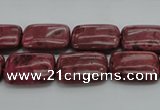 CRC822 15.5 inches 12*16mm rectangle Brazilian rhodochrosite beads