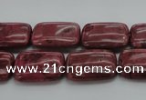 CRC824 15.5 inches 15*20mm rectangle Brazilian rhodochrosite beads